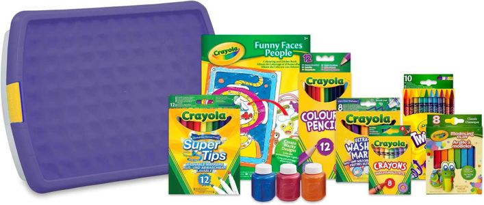 Crayola Mega Activity Tub – Art Supplies Set for Kids