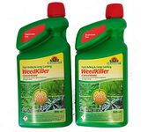 2X Neudorff 1L Superfast and Long Lasting Weed Killer Concentrate