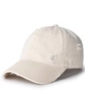 FURTALK Unisex Ripped Vintage Baseball Cap Distressed Low Profile Unstructured Washed Cotton Dad Hat Adjustable Beige