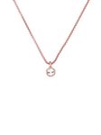 Ted Baker Sininaa Crystal Pendant Necklace For Women (Rose Gold/Crystal)