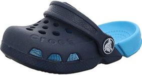 Crocs Unisex Kids Electro Clog, Navy/Electric Blue, 4 US Little Kid