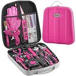 Monika 159PCS Pink Tool Kit Portabl