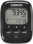 OMRON Walking Style IV pedometer with precise 3D sensor for measuring steps, distance, normal and aerobic steps and calories burned