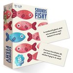 Sounds Fishy Board Game: The Fast-Thinking, Bluffing Family Game for Kids 10+ and Adults | Best New Board Games