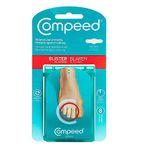 Compeed Blister Bandage For Finger Rubbing Protection, Breathable Foot Finger Protector Hydrocolloid Bandage For Men, Women N Kids, Pack Of 8 Patches