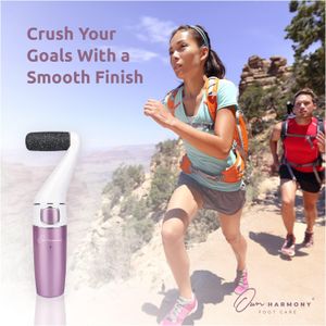 Own Harmony Electric Foot File – Rechargeable Callus Remover Pedicure Tool