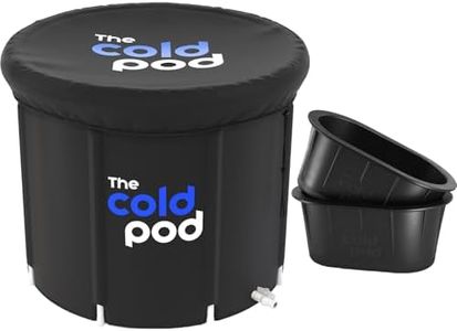 The Cold Pod 116 Gallons Ice Bath and 2 Pack Ice Mold