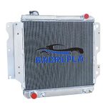 RADREPLA 3 Row Aluminum Radiator for 1987-2006 Jeep Wrangler TJ YJ 2.4L/2.5L L4 4.0L/4.2L L6 GAS Radiador for 88 89 90 91 92 93 94 95 96 97 98 99 01 02 03 04 05 Automotive Replacement Engine Radiators