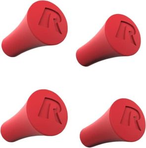 RAM Mounts X-Grip Replacement End Caps, Red (Pack of 4)