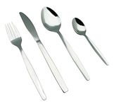 EXZACT Cutlery Set 24 PCS Stainless Steel - 6 x Forks, 6 x Dinner Knives, 6 x Dinner Spoons, 6 x Teaspoons (Cutlery Set x 24 pcs)