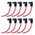 parts PTT 10PACK Waterproof in-Line ATO/ATC Fuse Holder, 12AWG for automotive, marine