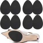 GODSE BUSINESS CKPS Heel Pads Self Adhesive Back Grips Liners Butterfly Shaped Sponge Back Heel Cushion Insoles (4 pairs Non Slip Shoe Pads)