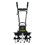 Sun Joe TJ603E 16-Inch 12-Amp Electric Garden Tiller/Cultivator, 3-Position Wheel Adjustment, 6-Steel Angled Tines, Maintenance-Free