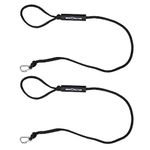 Extreme Max 3006.3135 BoatTector PWC Dock Line Value 2-Pack - 9', Black