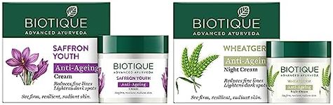 Biotique Wheat Germ Firming Face and Body Night Cream for Normal to Dry Skin (50 gm)