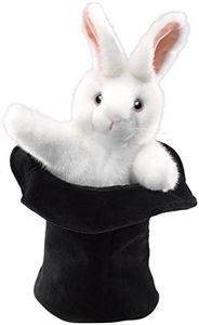 Folkmanis Rabbit in Hat Hand Puppet
