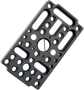 NICEYRIG Mini Camera Cheese Easy Plate Switching Plate for Railblocks, Dovetails, Short Rods