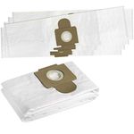 Masterpart Microfibre Dust Bags For V-TUF M Class Dust Extraction Vacuums - Pack of 20