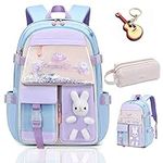 Cute Bunny Backpack Plus,180°Open S