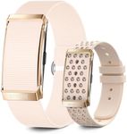 Smart Bracelet for Women, Wearable Health Activity Fitness Trackers, 24H Sleep Tracker, 24/7 Continuous Heart Rate/Blood Pressure/HRV/Stress Monitor, 170+ Sports Modes Smart Band with Free APP 2 Bands