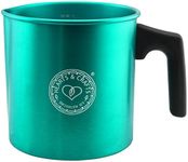 Hearts & Crafts Candle Pots, 32oz. Aluminum Candle Making Pouring Pot for 2lb. Melted Wax, Teal Color - Best for Candles, Arts & Crafts, and More