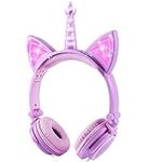 sunvito Headphones Unicorn with led