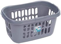 Wham 2 x HIPSTER LAUNDRY BASKET-SILVER