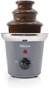 Tristar CF-1603 Stainless Steel Chocolate Fountain, 3 Levels, 0.4 litres, Warming Function, 32 Watt, Metallic