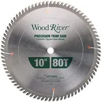 Woodriver Precision Trim Saw Blade 10" 5/8” Bore