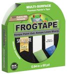 FrogTape 1358463 Multi-Surface Painting Tape, Green, 0.94-Inch Wide by 60 Yards Long
