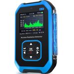 FNIRSI GC-01 Geiger Counter Nuclear Radiation Detector, Dosimeter with LCD Display, Portable Handheld Beta Gamma X-ray Rechargeable Monitor Meter, 5 Dosage Units, 0.0μSv-500mSv