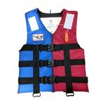 Optima Life Jacket for Adults - Type III PFD | Buoyancy 150N | Ideal for Swimming, Sports, Fishing, and Sailing, Dual Color