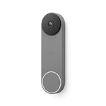 Google Nest Doorbell (Battery) - Wireless Doorbell Camera - Video Doorbell - Ash - 1080P