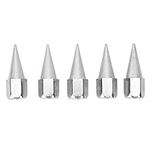 5PCS Grease Gun Nozzle Tips Replacement Metal Tip Lubrication Fitting