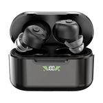 Balson 16-Channel Digital Rechargeable Hearing Aid for Seniors & Adults, Bluetooth, LCD Display, Magnetic Case, Noise Cancellation, Easy Use, 1 Pc (Black) with Dry Kit & 1-Year Warranty