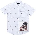 Molokai Fun Dog Canine Shirts (Pug Dogs, 4XL)