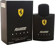 Ferrari Eau de Toilette Spray for Men, Black, 125ml