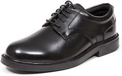 Deer Stags Men's Times Plain Toe Oxford,Black,10 M