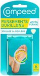 Compeed Callus Plasters, 6 Hydrocolloid Plasters, Foot Treatment, Fast Natural Callus Removal, Dimensions: 4.4cm x4.5cm