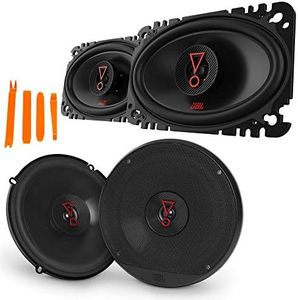 JBL STAGE3 6.5" & 4x6" 2-Way Speakers Bundle