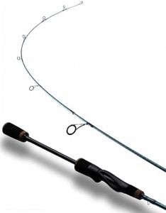 LITTMA Rezil Ultralight Trout Fishing Rod – Reinforced Carbon Fiber, 2-Piece Travel Design, Sensitive Freshwater & Light Saltwater Spinning Rod with Cork Handle & Stainless Steel Guides