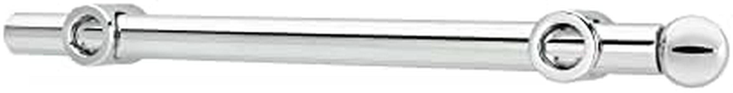 Rev-A-Shelf CVR-12-CR 12-Inch Metal Extendable Adjustable Designer Closet Hanging Valet Rod with Mounting Hardware, Chrome