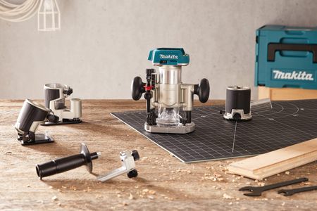 Makita 18V Brushless Router – Cordless Compact Woodworking Tool