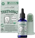 Legendairy Milk Organic Teething Drops - Baby Teething Relief Drops, Clove and Chamomile - Ideal for Babies and Toddlers - Sugar Free, 120 Servings