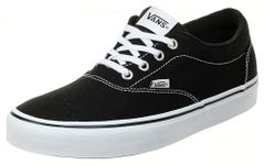 Vans Women's Wm Doheny Sneaker, Black Canvas Black White 187, 6 UK