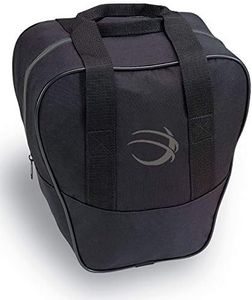 BSI Nova Bowling Bag. Holds One Bowling Ball and Small Pair of Kids Shoes. Black