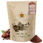 Organic Cacao/Cocoa Powder 500g | Pure & Unsweetened | Mood Enhancer & Cardiovascular Health | Natural Source of Magnesium | Perfect for Smoothies, Baking & Hot Chocolate | Non-Alkalised, Vegan