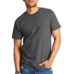 Hanes mensO5180Short Sleeve Beefy-t Short Sleeve T-Shirt - Gray - Large