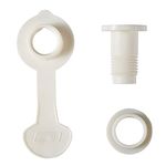 Cooler Standard Drain Plug Assembly, Drain Plug Replacement for Cooler - 1.5" Shaft Length