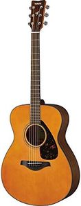 Yamaha Folk Acoustic Guitar Solid Spruce Top Tinted Finish